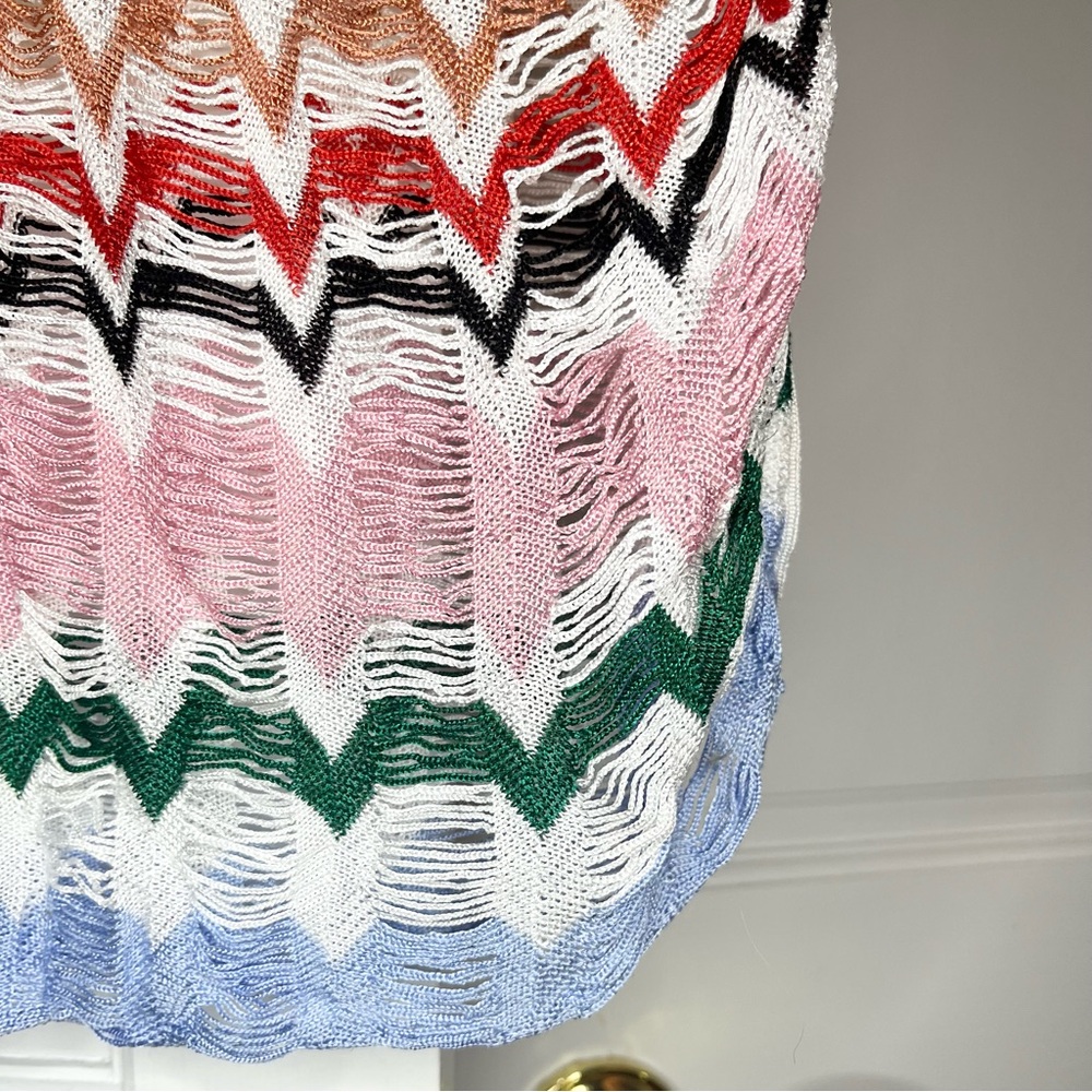 Missoni Mare Cotton Multicolor Swimsuit Coverup for the Beach or Vacation - Picture 6 of 9